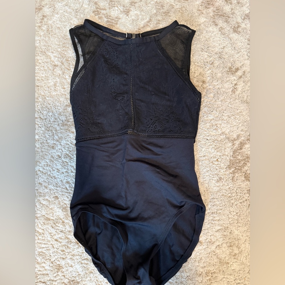 Ainsliewear ballet leotard with lace details